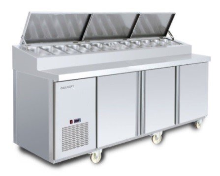 PIZZA COUNTER CHILLER 2400 BERJAYA - PIZZA FRIDGES Kenya